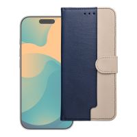Flipové pouzdro pro Xiaomi Redmi NOTE 15 PRO 5G Split Book navy and cream