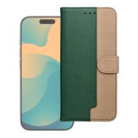 Flipové pouzdro pro Xiaomi Redmi NOTE 15 PRO 4G Split Book zelené a zlaté