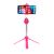 Selfie tyč / monopod + stativ / tripod - Bluetooth spoušť - plastová