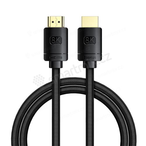 Kabel BASEUS HDMI-HDMI propojovací - podpora 4K - šedý