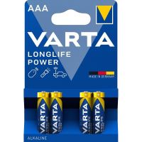 Alkalická baterie VARTA R3 (AAA) Longlife Power 4 ks Alkalická baterie VARTA R3 (AAA) Longlife Power 4 ks