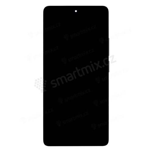 LCD Display + Dotyková Deska + Přední Kryt pro Xiaomi Redmi Note 14S Black (Service Pack)