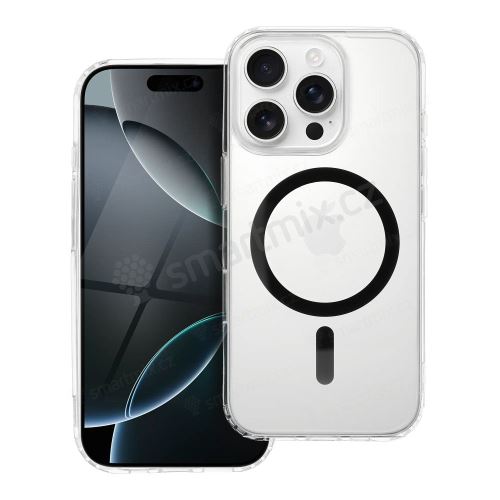Drop Glue Barevný kroužek Mag Cover kompatibilní s MagSafe pro IPHONE 17 Pro Max černý