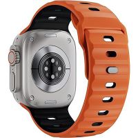 Řemínek KALEBOL Mecha pro Apple Watch 49mm / 46mm / 45mm / 44mm / 42mm - silikonový