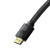 Kabel BASEUS HDMI-HDMI propojovací - podpora 4K - šedý (2)