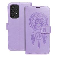 MEZZO Pouzdro typu kniha pro SAMSUNG S20 FE/ S20 FE 5G dreamcatcher fialové MEZZO Pouzdro typu kniha pro SAMSUNG S20 FE/ S20 FE 5G dreamcatcher fialové