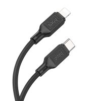 HOCO kabel Type C to Lightning PD 20W 1 m černý