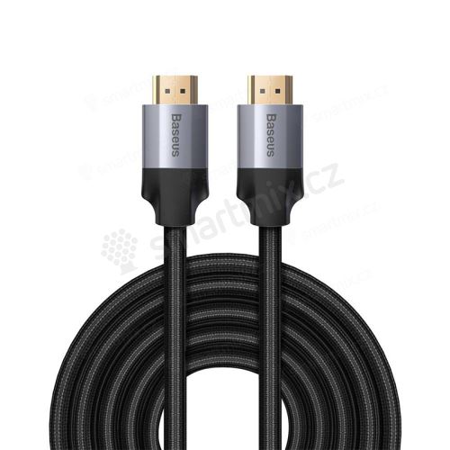 Kabel BASEUS HDMI-HDMI propojovací - podpora 4K - šedý