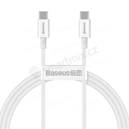 Synchronizační a nabíjecí kabel USB-C / USB-C BASEUS - 100W - 2m