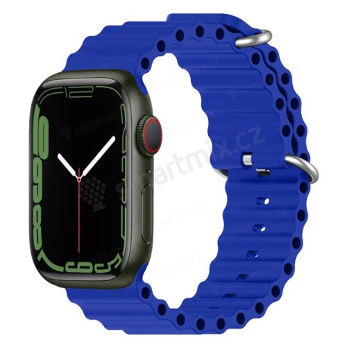 Řemínek pro Apple Watch 41mm / 40mm / 38mm - oceánský - silikonový