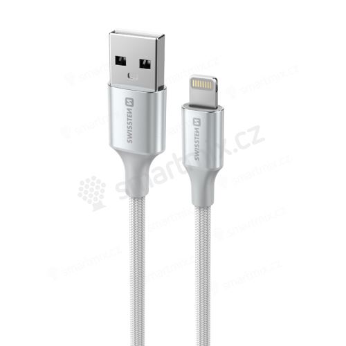 Kabel SWISSTEN Textile II pro Apple  USB-A / Lightnting - 1,5m