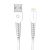 Nabíjecí kabel SWISSTEN pro Apple iPhone / iPad - USB-A / Lightning - 1m - bílý