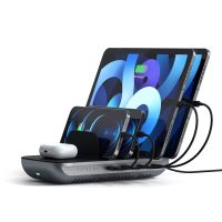 Nabíjecí stanice / nabíječka 9v1 - 100W - 4x USB-A + 4x USB-C + Qi - EU kabel Nabíjecí stanice / nabíječka 9v1 - 100W - 4x USB-A + 4x USB-C + Qi - EU kabel