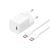 Nabíjecí sada BASEUS GaN5 30W - USB-C - s kabelem USB-C / USB-C 100W 1m - bílá