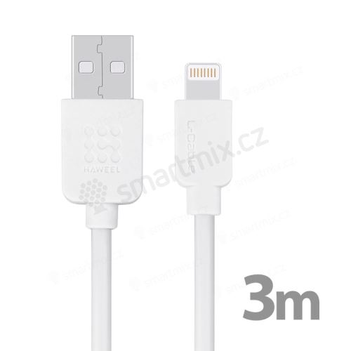 Synchronizační a nabíjecí kabel Lightning pro Apple iPhone / iPad / iPod  - silný - modrý