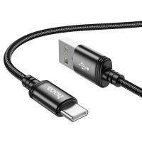 Kabel USB A na USB C Hoco 3A 2 m X89 černý (1)