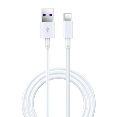 Synchronizační a nabíjecí kabel DEVIA - USB-C - USB-A - 1,5m - bílý