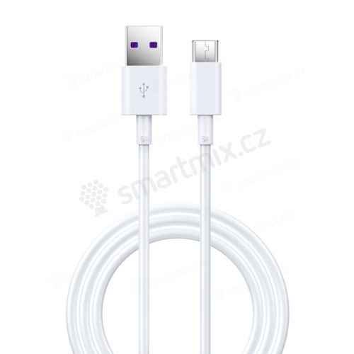 Synchronizační a nabíjecí kabel DEVIA - USB-C - USB-A - 1,5m - bílý