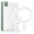 Kroužek TECH-PROTECT pro Apple iPhone - pro podporu MagSafe - silikonový - bílý
