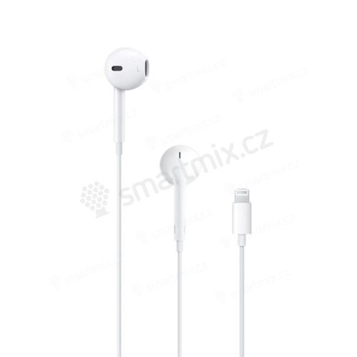 Originální Apple EarPods - sluchátka s ovládáním a mikrofonem - bílá