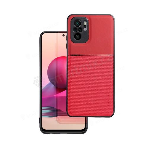 Pouzdro NOBLE pro XIAOMI Redmi Note 10 Pro / Note 10 Pro Max červené