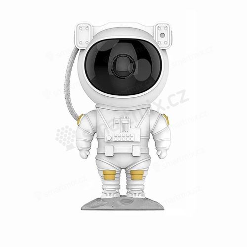 Projektor STARS LED / Disco astronaut bílý TYD-YHY-001