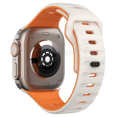 Řemínek KALEBOL pro Apple Watch 49mm / 46mm / 45mm / 44mm / 42mm - silikonový