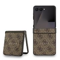 Guess PU Leather 4G Colored Ring Magnetic Zadní Kryt pro Samsung Galaxy Z Flip 7 Brown Guess PU Leather 4G Colored Ring Magnetic Zadní Kryt pro Samsung Galaxy Z Flip 7 Brown