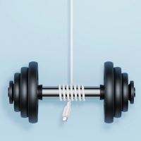 Synchronizační a nabíjecí kabel JOYROOM - USB-C / USB-A - 1m - bílý (2)