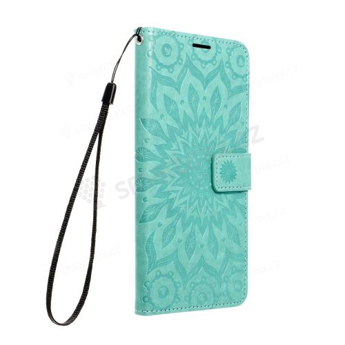 MEZZO Pouzdro typu kniha pro XIAOMI Redmi 15C mandala zelené