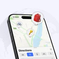 Lokátor / klíčenka SWISSTEN - Smart tracker s certifikací Apple Find My - černá (4)