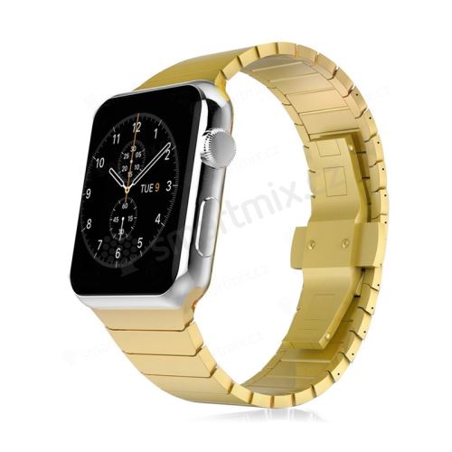 Řemínek pro Apple Watch 40mm Series 4 / 5 / 38mm 1 / 2 / 3 - ocelový