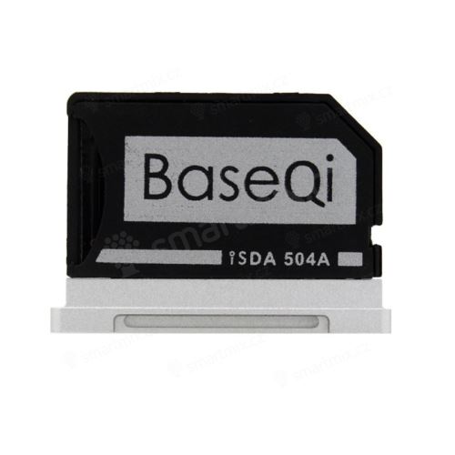 Přepojka / redukce Micro SD na SD kartu pro Apple MacBook - zapuštěná - stříbrná