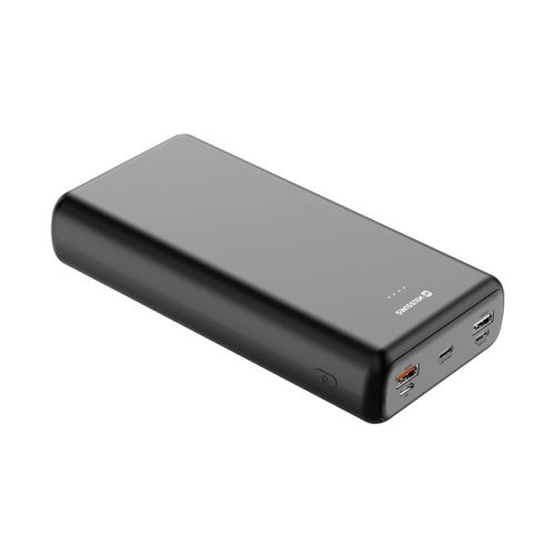 Externí baterie / power bank SWISSTEN Power Line II - USB + USB-C - černá