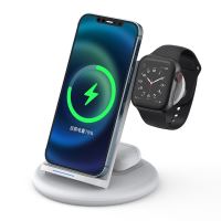 Nabíjecí stojánek 3v1 WIWU Powerair pro Apple iPhone / Watch / AirPods - bílý Nabíjecí stojánek 3v1 WIWU Powerair pro Apple iPhone / Watch / AirPods - bílý