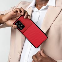 Pouzdro NOBLE pro SAMSUNG A57 5G červené (2)
