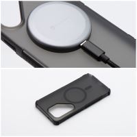 Pouzdro pro Samsung S26 FE / S25 FE Forcell F-Protect BumperX Premium kompatibilní s MagSafe, černé (7)