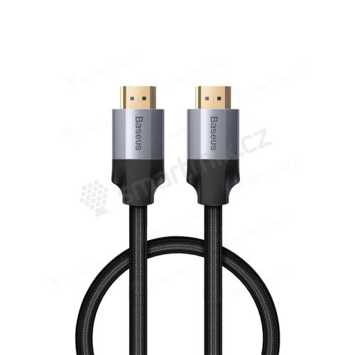 Kabel BASEUS HDMI-HDMI propojovací - podpora 4K - šedý