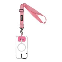 Popruh OBAL:ME Ribbon pro Apple iPhone - růžový (1)