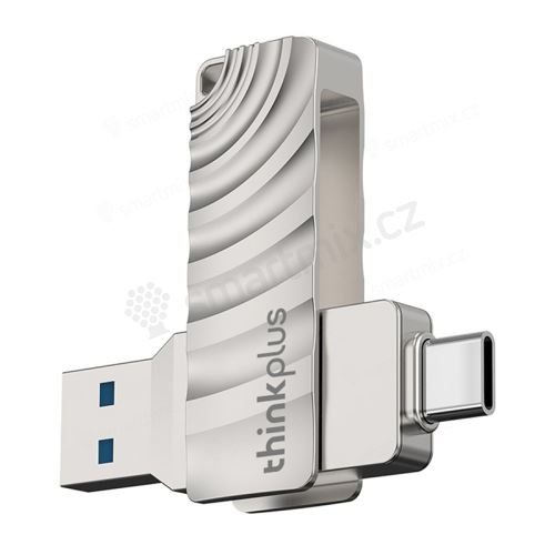 Flash disk LENOVO 2v1 pro Apple iPhone / iPad / MacBook - USB-C / USB-A - kovový