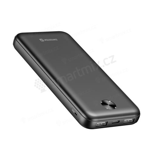 Extrení baterie / powerbanka SWISSTEN Worx Pro - 10000 mAh - černá