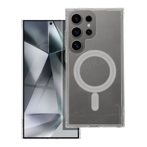 ČIRÝ Kryt MAG COVER kompatibilní s MagSafe pro SAMSUNG S24 Ultra transparentní