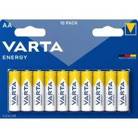 Alkalická baterie VARTA R6 (AA) Energy 10 ks