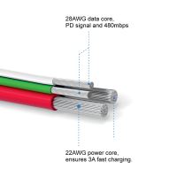 Synchronizační a nabíjecí kabel SWISSTEN - MFi Lightning pro Apple zařízení - tkanička - 2m (3)