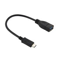 Přepojka / redukce USB-C samec na USB-A 3.0 samice - 25cm - černá Přepojka / redukce USB-C samec na USB-A 3.0 samice - 25cm - černá