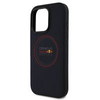 Red Bull PU Leather Red Ring MagSafe Zadní Kryt pro iPhone 16 Pro Max Navy (4)