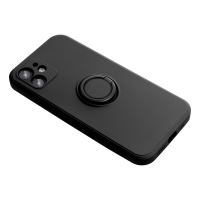 Pouzdro SILICONE RING pro IPHONE 16 Plus černé (2)
