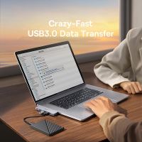 Dokovací stanice / hub BASEUS pro Apple MacBook - 2x USB-C (5)