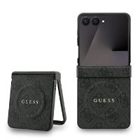 Guess PU Leather 4G Colored Ring Magnetic Zadní Kryt pro Samsung Galaxy Z Flip 7 Black Guess PU Leather 4G Colored Ring Magnetic Zadní Kryt pro Samsung Galaxy Z Flip 7 Black