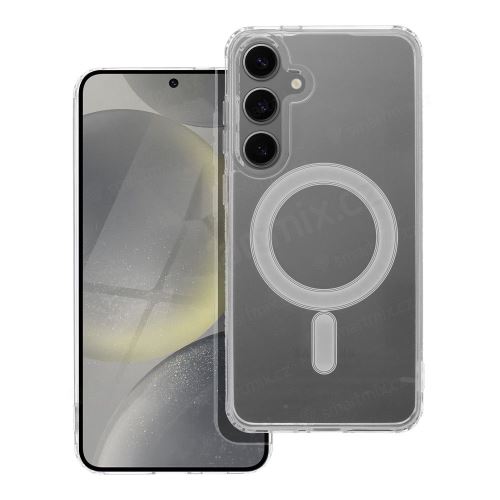 ČIRÝ Kryt MAG COVER kompatibilní s MagSafe pro SAMSUNG S24 Plus transparentní